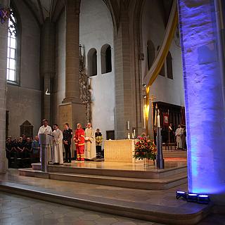 Ökumenischer Blaulicht-Abend im Eichstätter Dom. Foto: Maike Eikelmann