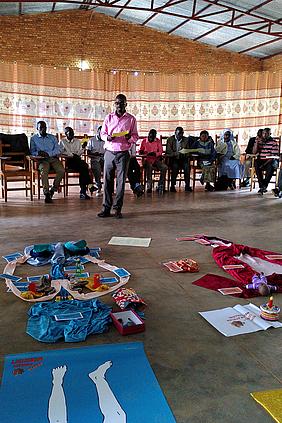 Workshop über Sexualpädagogik in Burundi