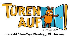 Logo der Aktion „Maus-Türöffner-Tag“. pde-Foto: WDR