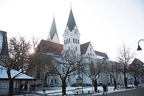 Eichstätter Dom im Winter; Foto: Anika Tainer-Groh