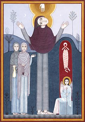 Maria Magdalena aus dem Zyklus „Zeugen“ von Nikola Sarić