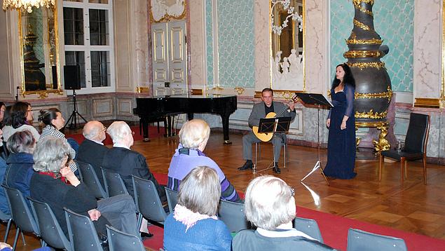 Konzert mit Hebräischen Liedern im Spiegelsaal der Residenz. Foto: Bernhard Michl