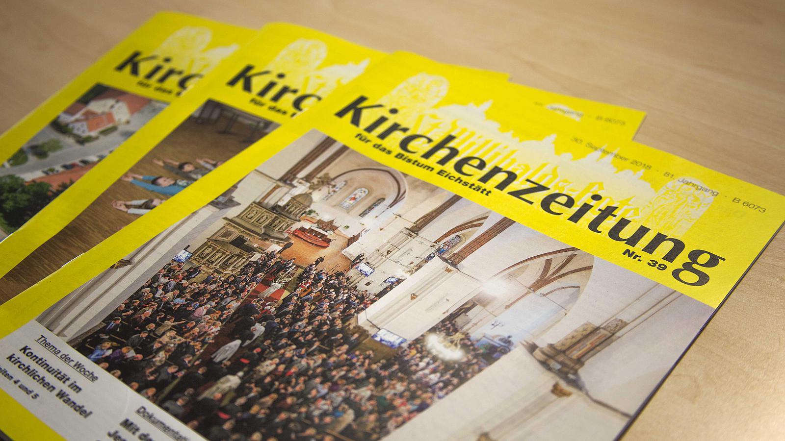 Kirchenzeitungen. pde-Foto: Fabian Gentner