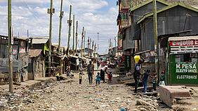 Slums von Nairobi