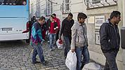 Flüchtlinge in der Erstaufnahme Maria-Ward in Eichstätt. pde-Foto: Anika Taiber