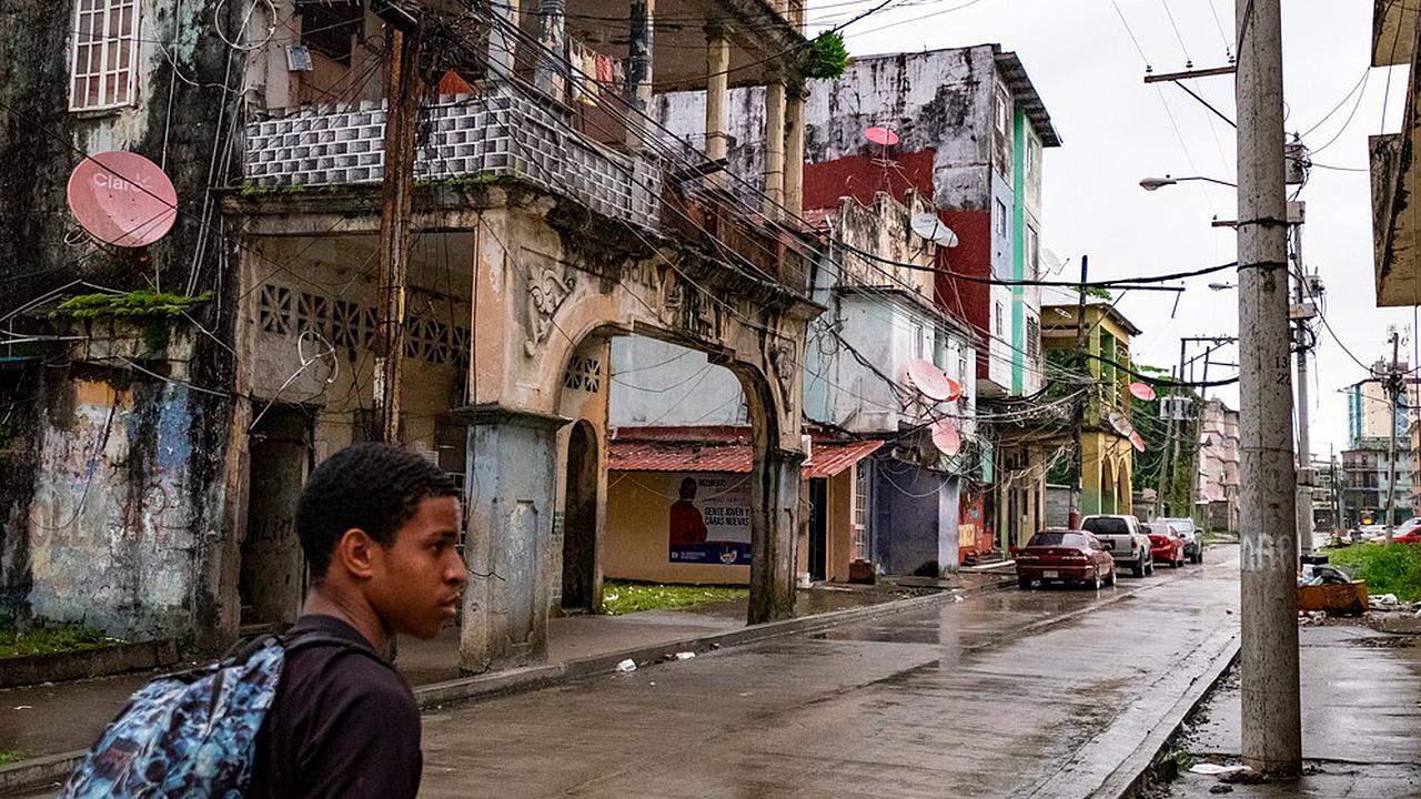 Historische Altstadt von Colón, einer Hafenstadt in Panama Adveniat-Foto: Matthias Hoch
