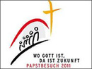 Logo des Papsbesuches 2011 in Deutschland