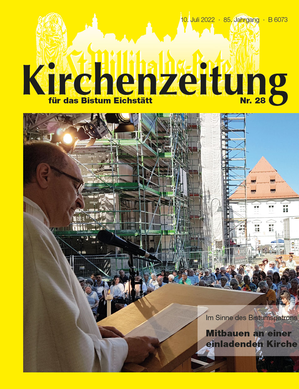 Titelblatt der Kirchezeitung